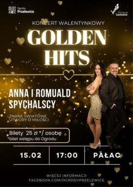 Plakat Koncert Walentynkowy Golden Hits